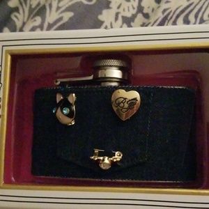 Betsey Johnson Flask